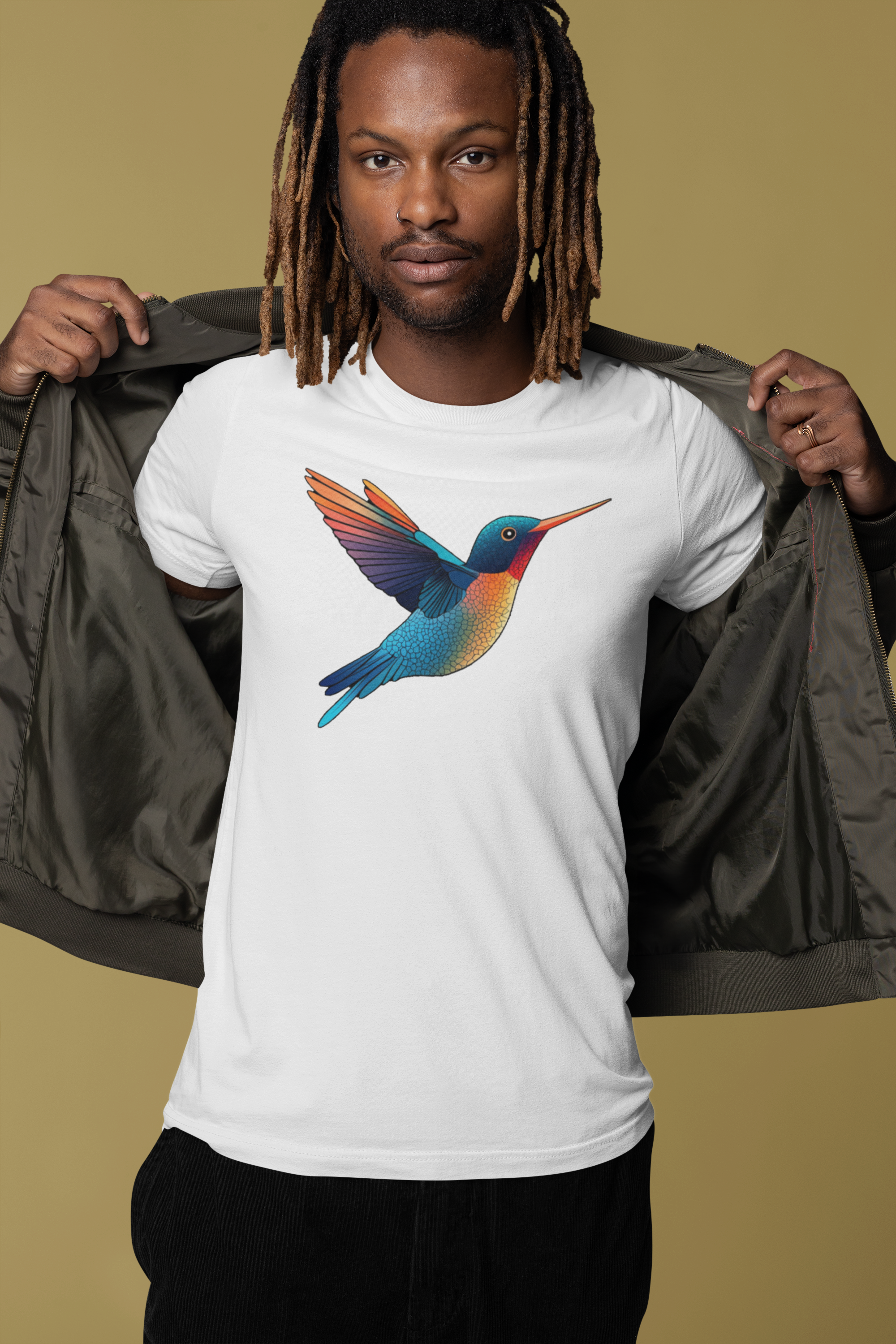 Vibrant Hummingbird - Unisex T-Shirt