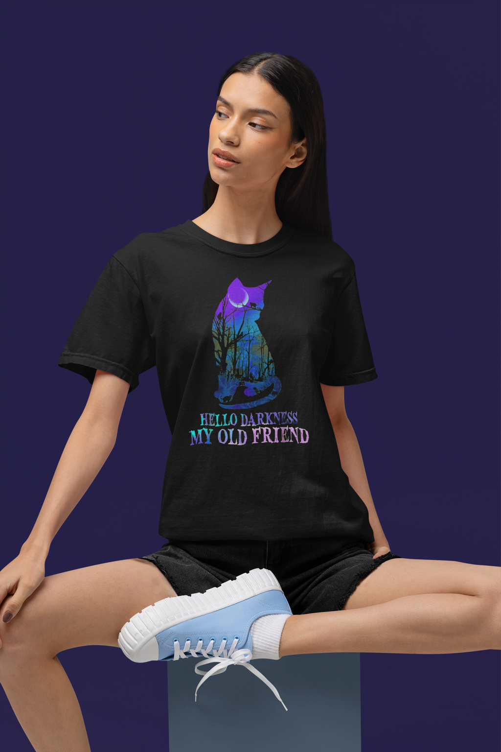 Hello Darkness My Old Friend - Unisex T-Shirt