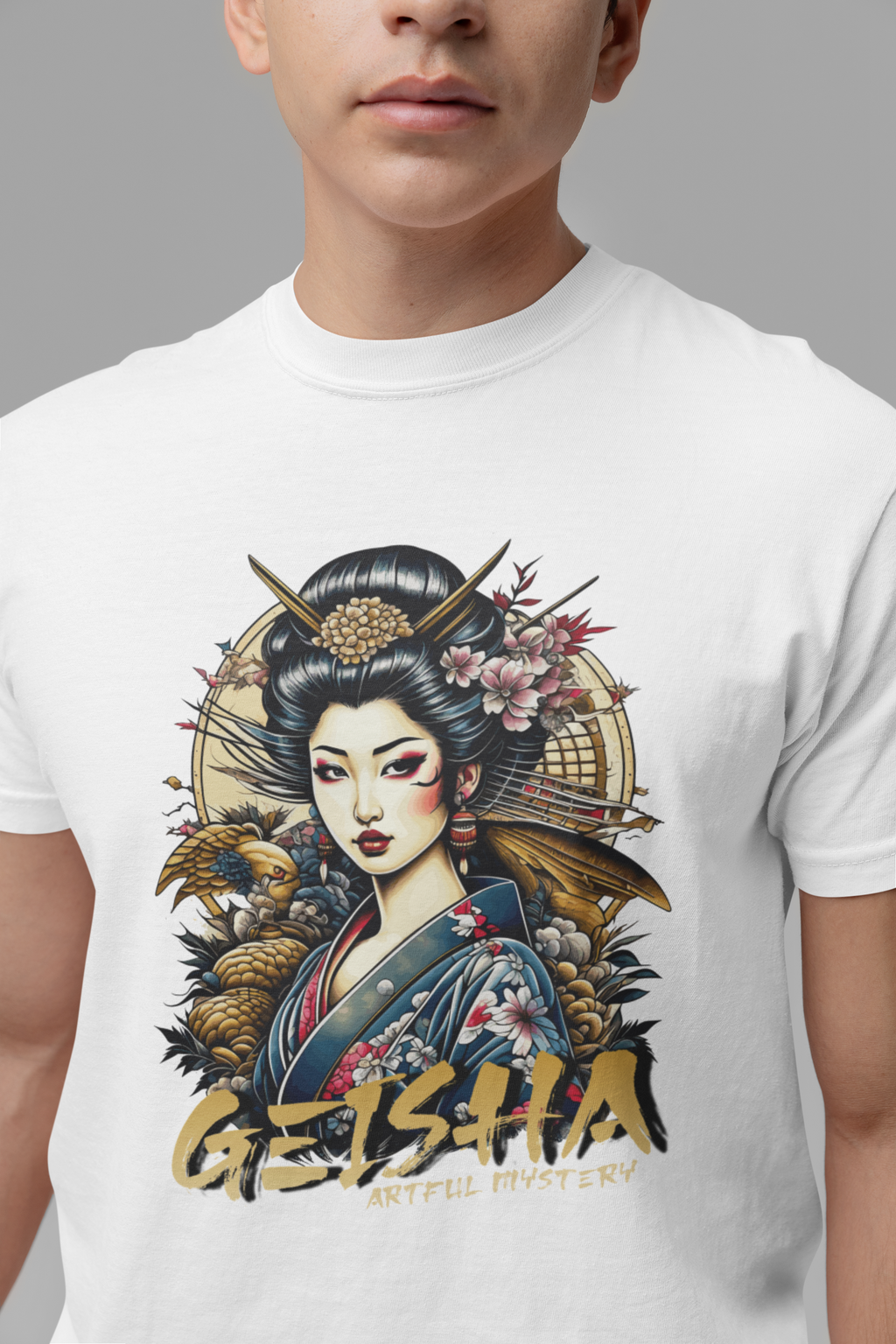 Geisha - Artful Mystery - Unisex T-Shirt