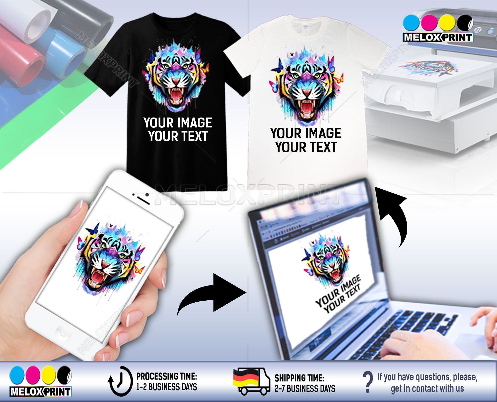Custom T-Shirt, personalisiertes Shirt