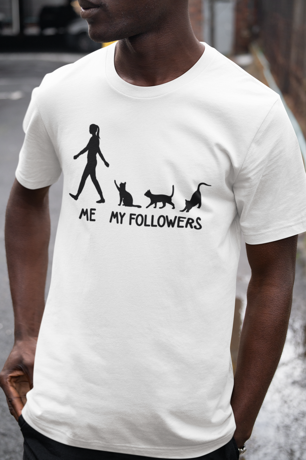 Me My Followers Cats - Unisex T-Shirt