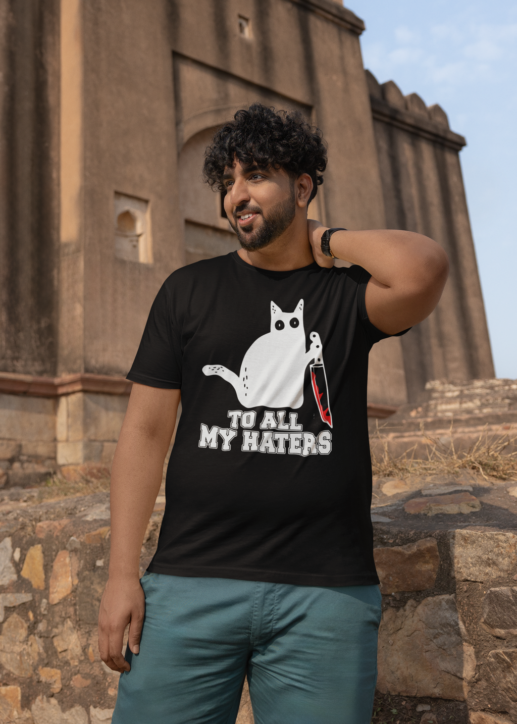 To All My Haters Fun Print - Unisex T-Shirt