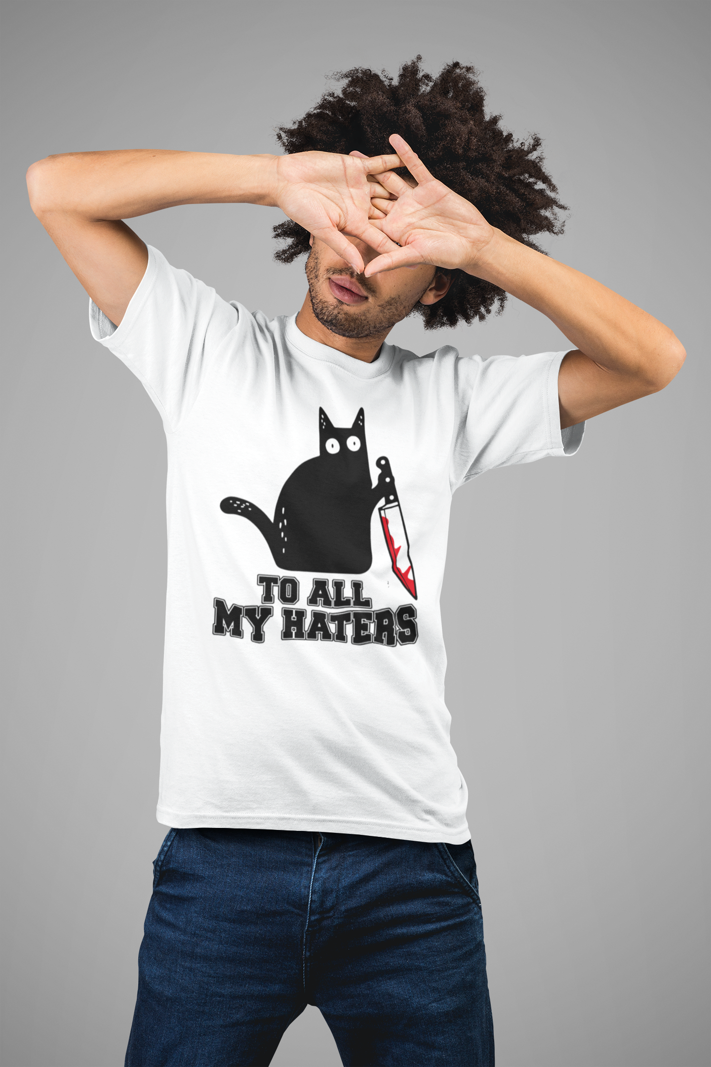 To All My Haters Fun Print - Unisex T-Shirt