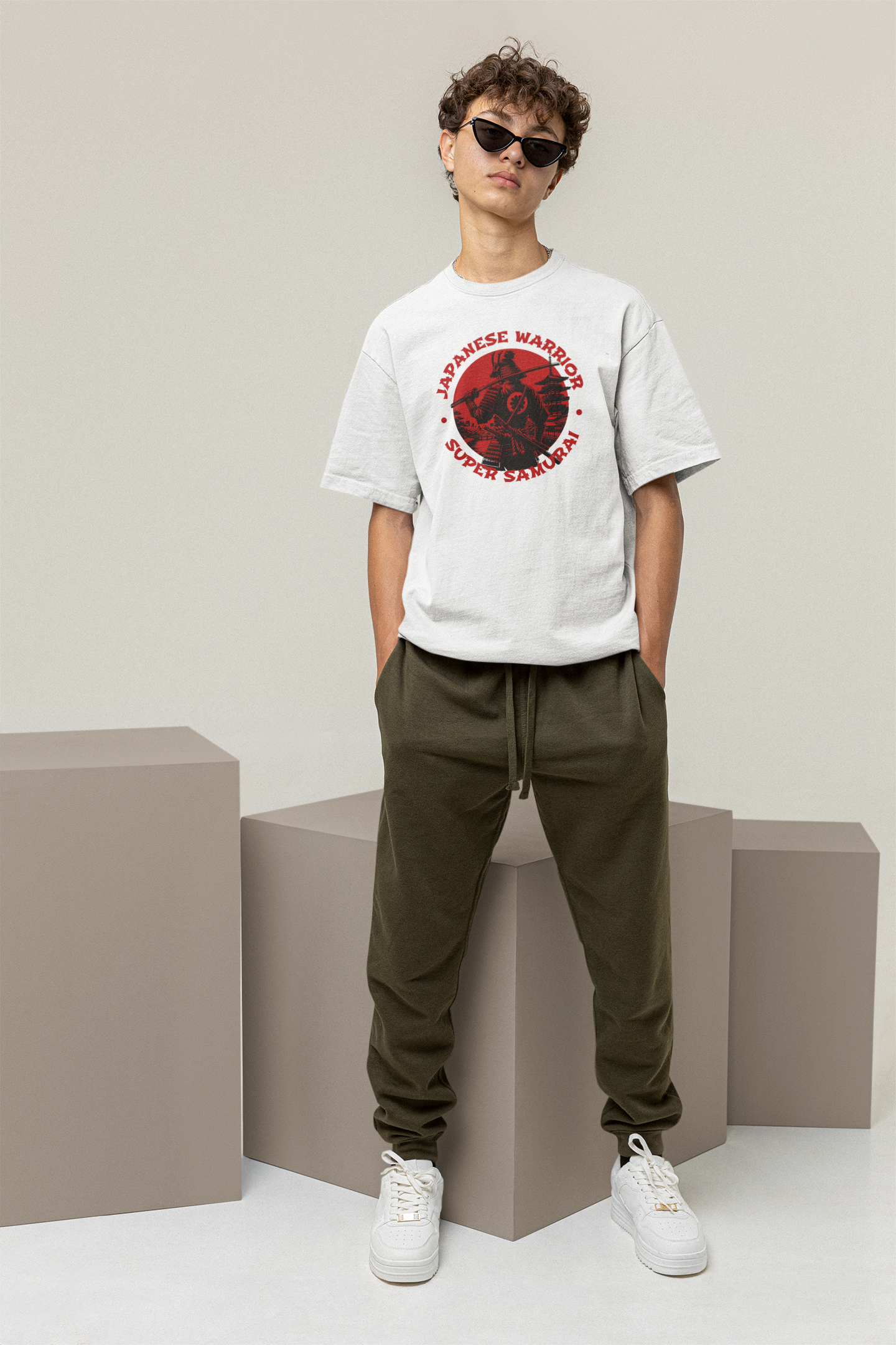 Japanese Warrior Samurai - Unisex T-Shirt