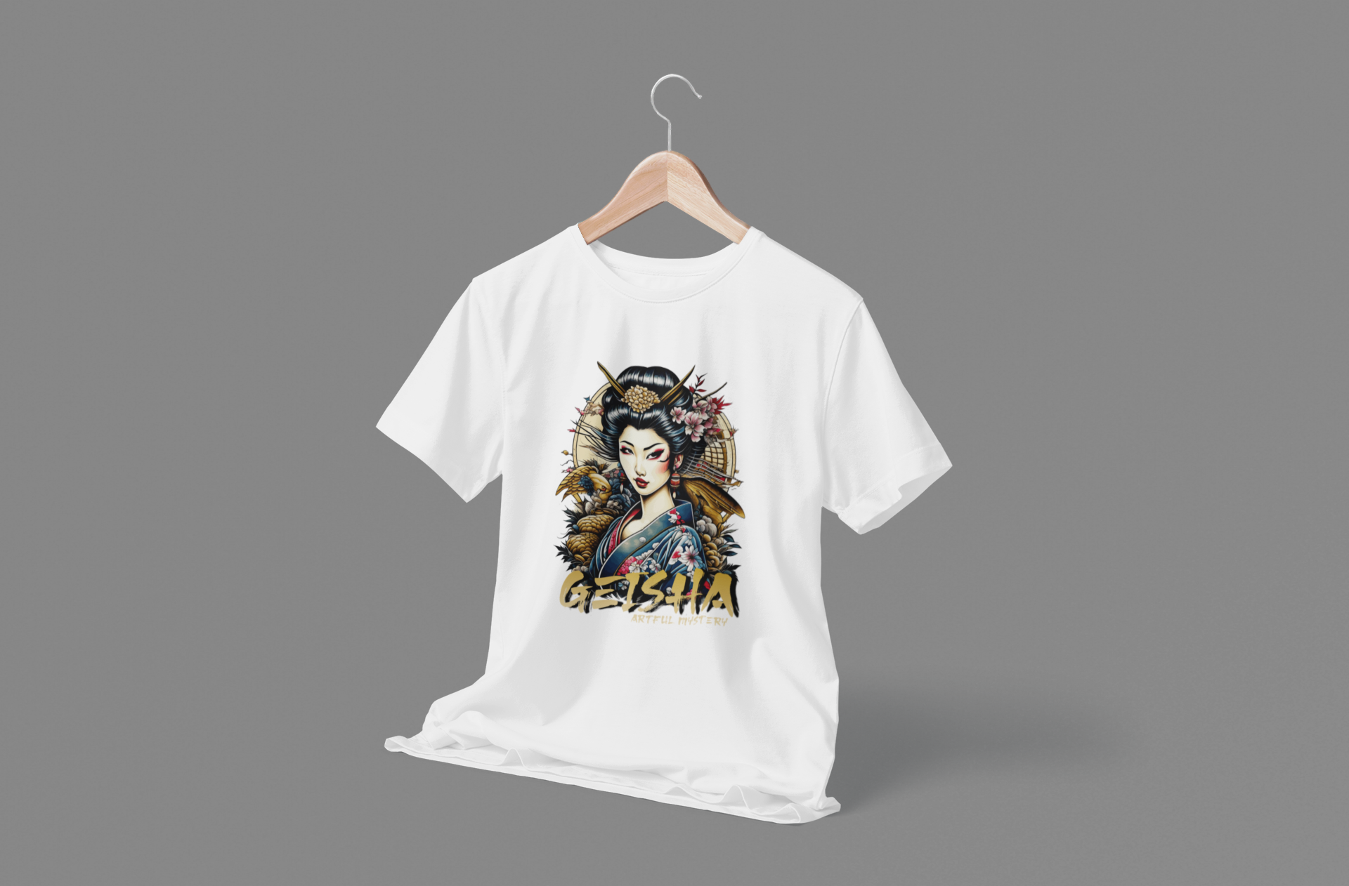 Geisha - Artful Mystery - Unisex T-Shirt