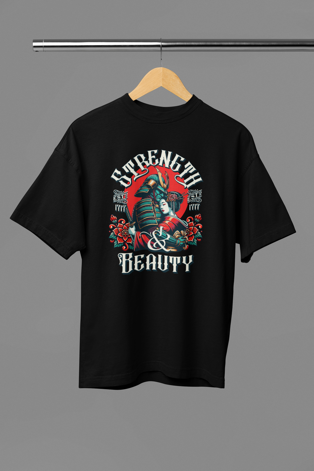 Geishas and Samurai Love - Unisex T-Shirt