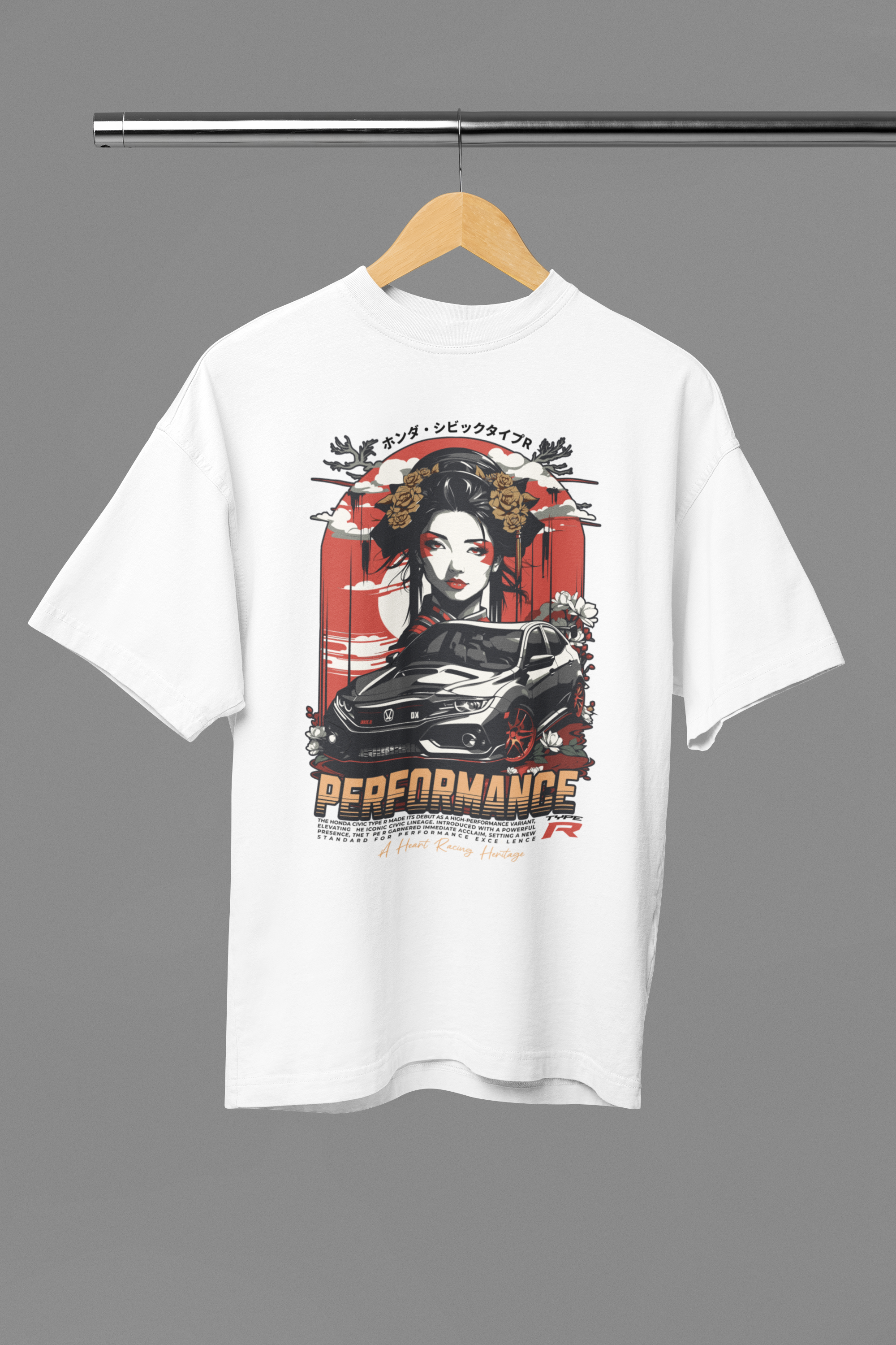 Honda - A Heart Racing Heritage - Unisex T-Shirt