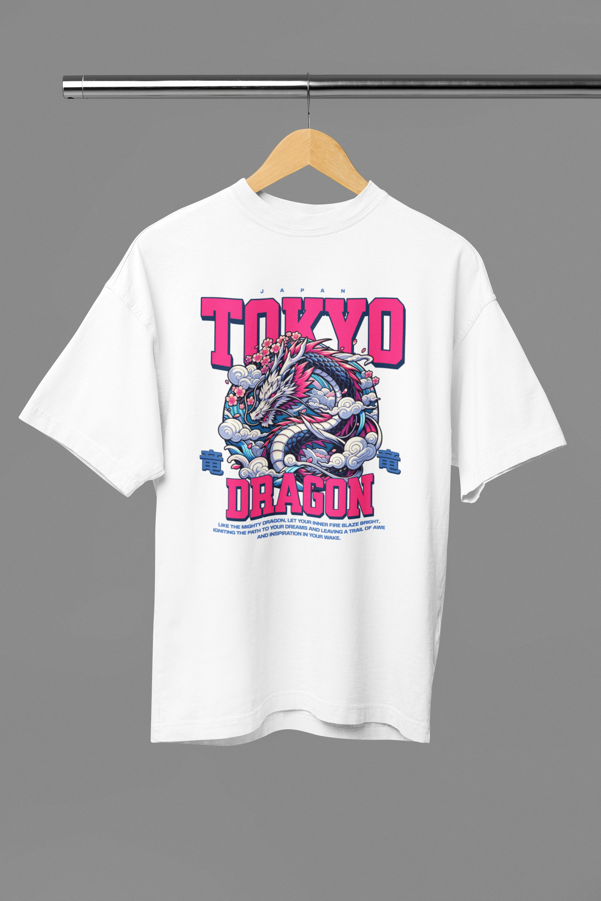 On Fire - Tokyo Dragon - Unisex T-Shirt