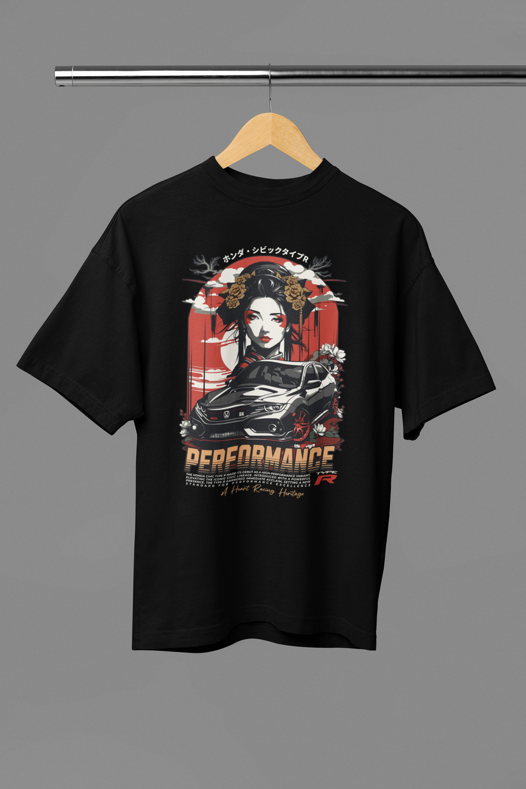 Honda - A Heart Racing Heritage - Unisex T-Shirt