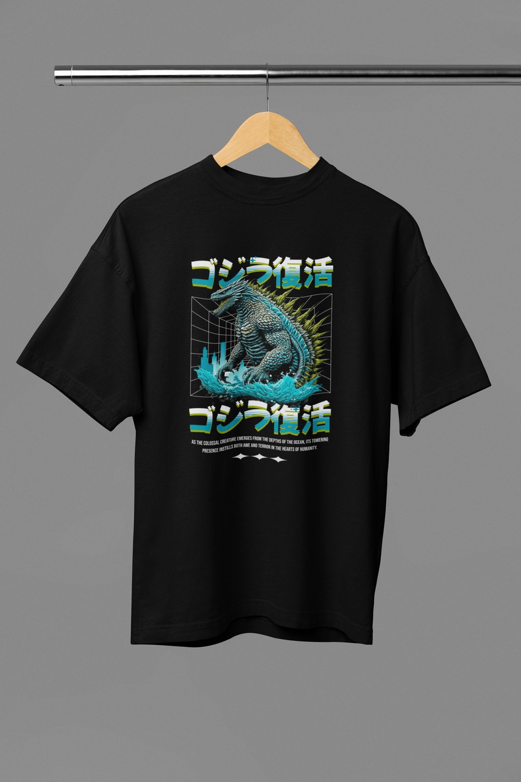 Neo Tokyo Tidal Kaiju - Unisex T-Shirt