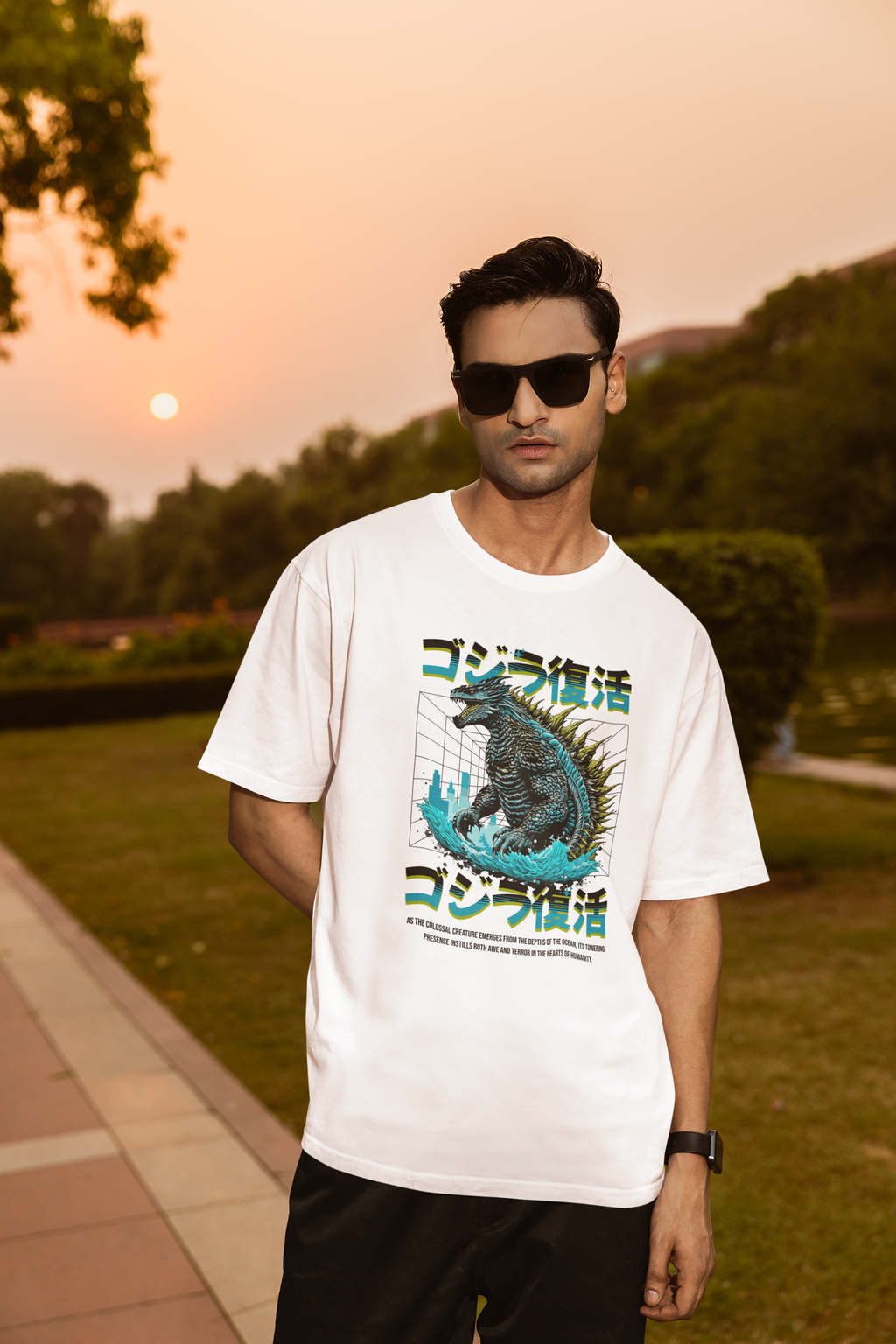 Neo Tokyo Tidal Kaiju - Unisex T-Shirt