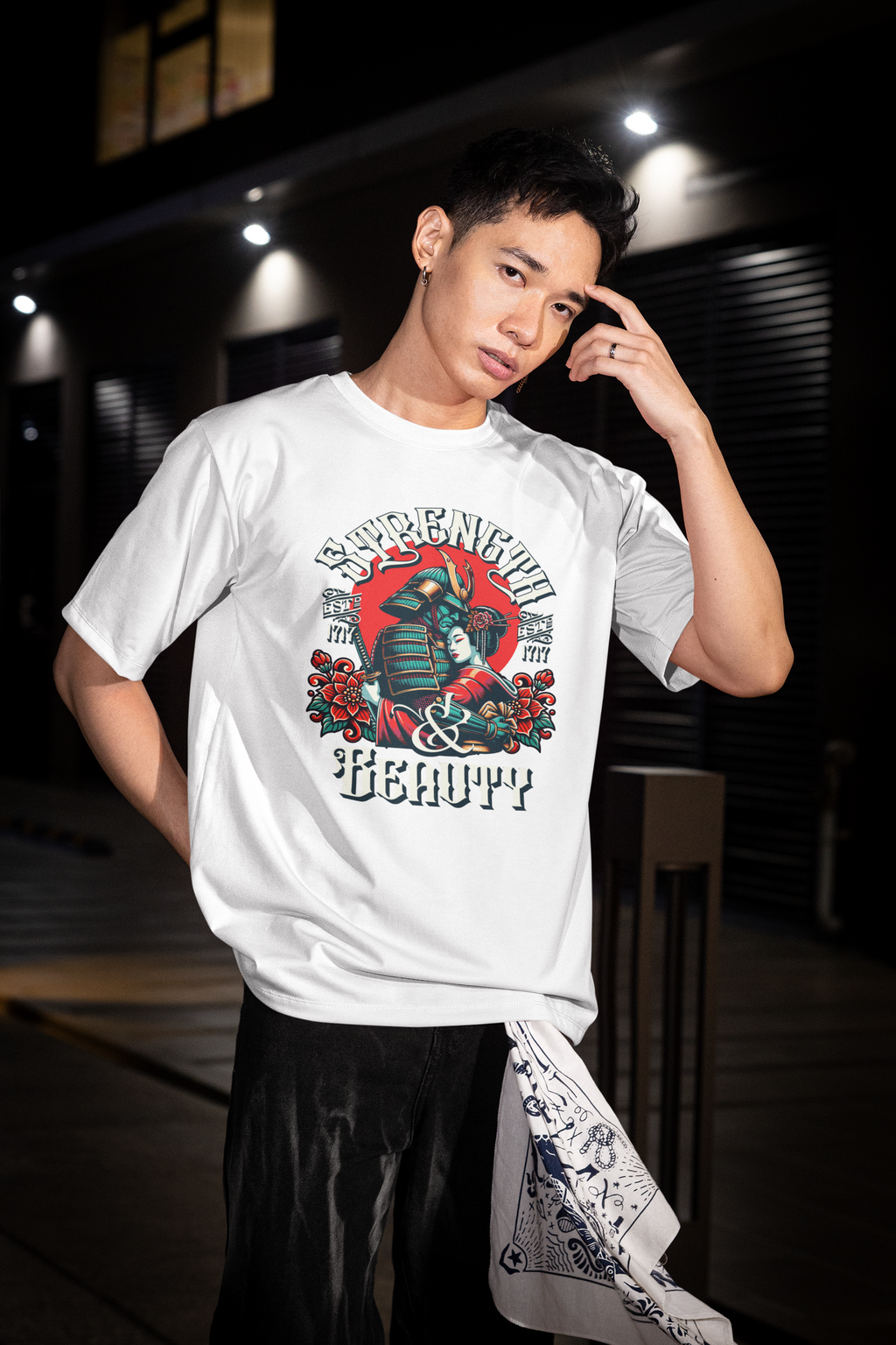 Geishas and Samurai Love - Unisex T-Shirt