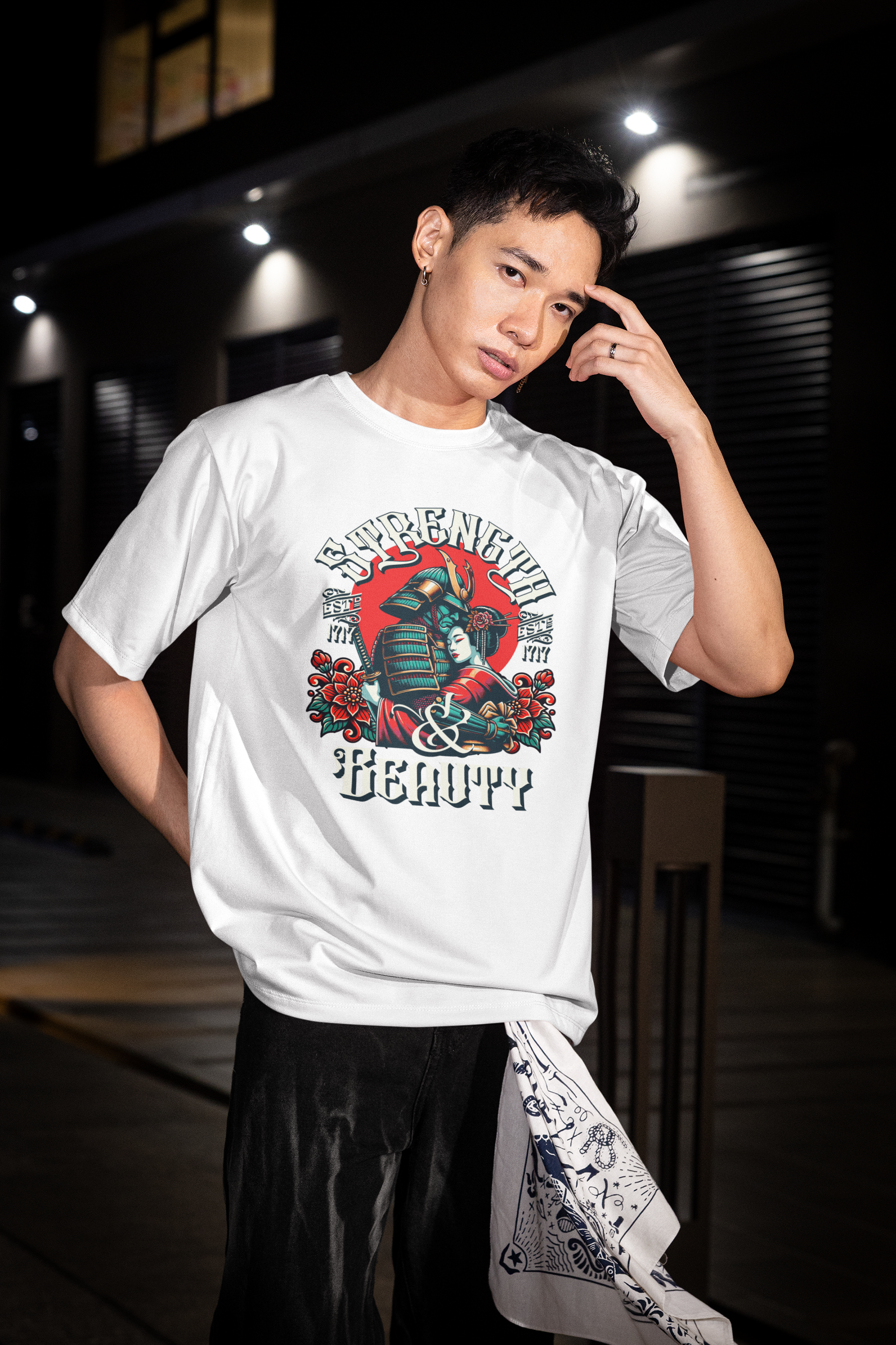 Geishas and Samurai Love - Unisex T-Shirt