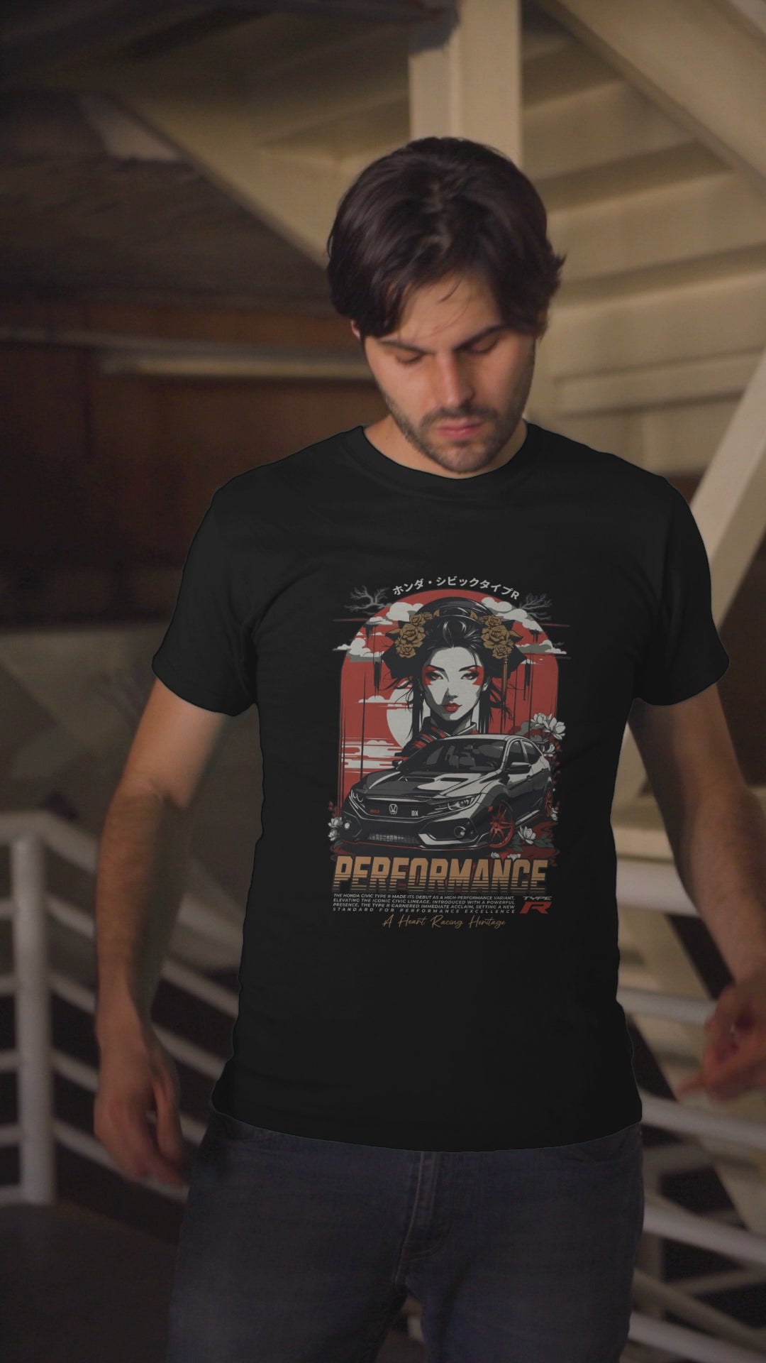 Honda - A Heart Racing Heritage - Unisex T-Shirt