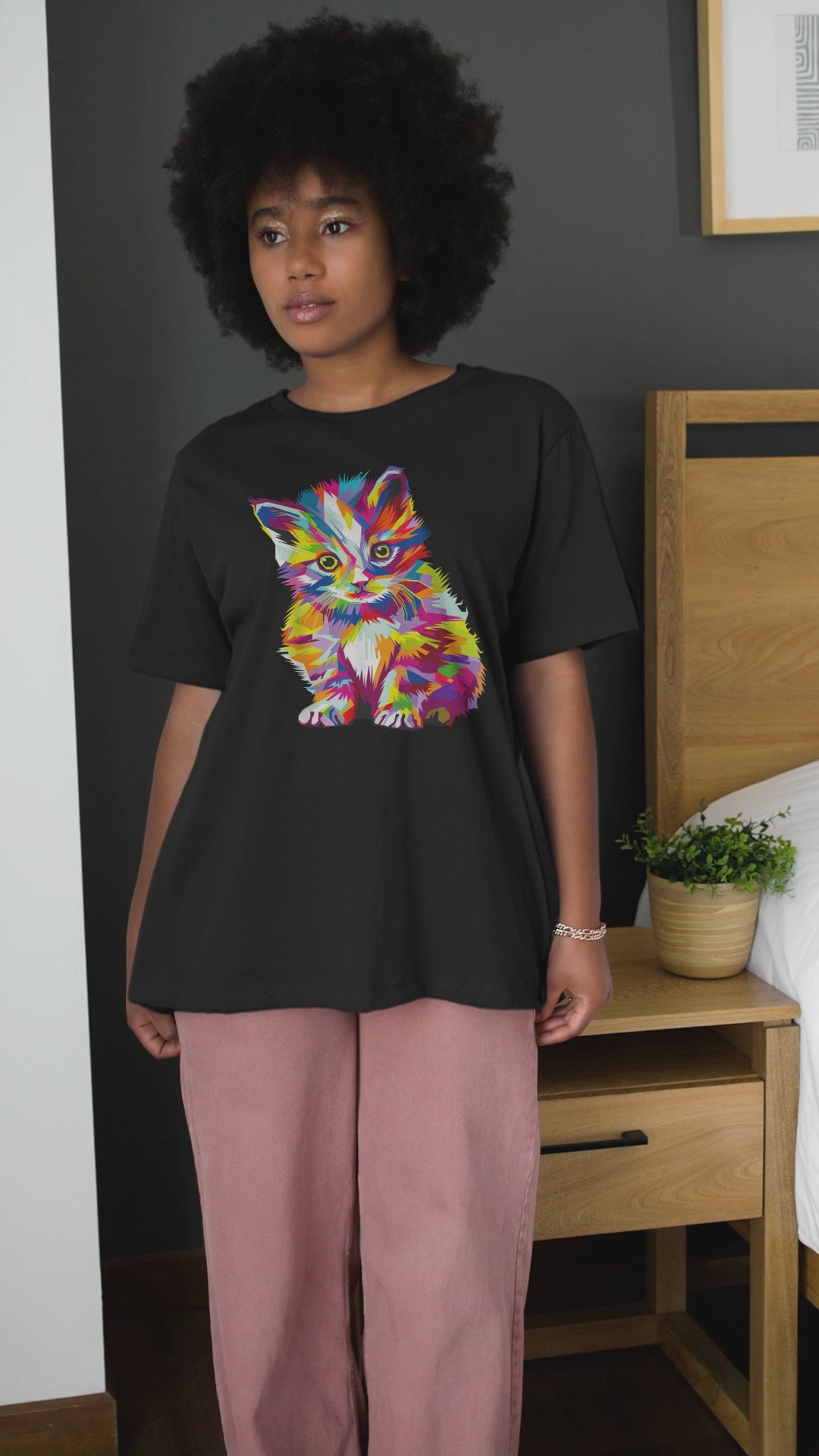 Kitten Colorful - Unisex T-Shirt