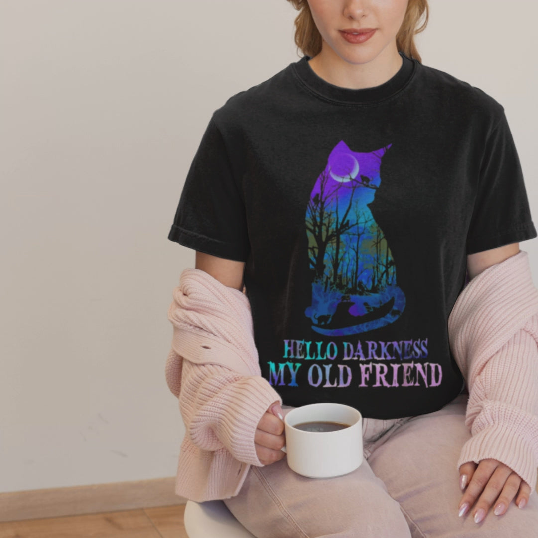 Hello Darkness My Old Friend - Unisex T-Shirt