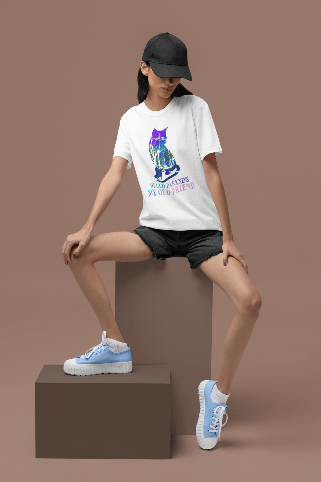 Hello Darkness My Old Friend - Unisex T-Shirt
