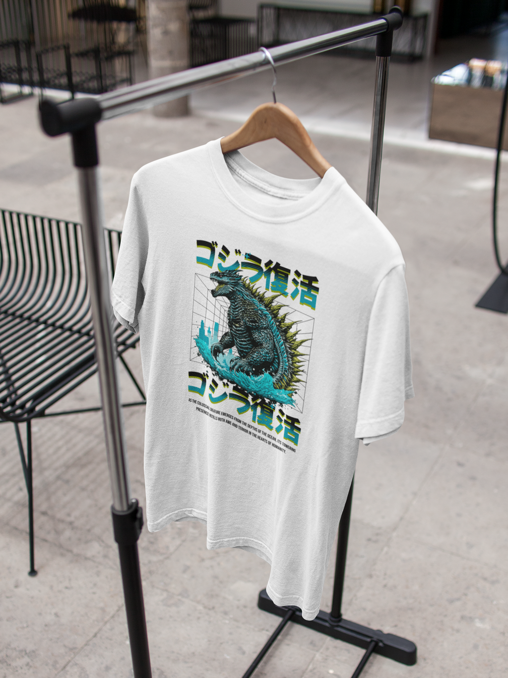 Neo Tokyo Tidal Kaiju - Unisex T-Shirt