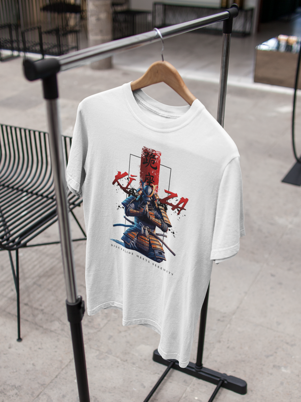 Samurai in Stillness - Unisex T-Shirt