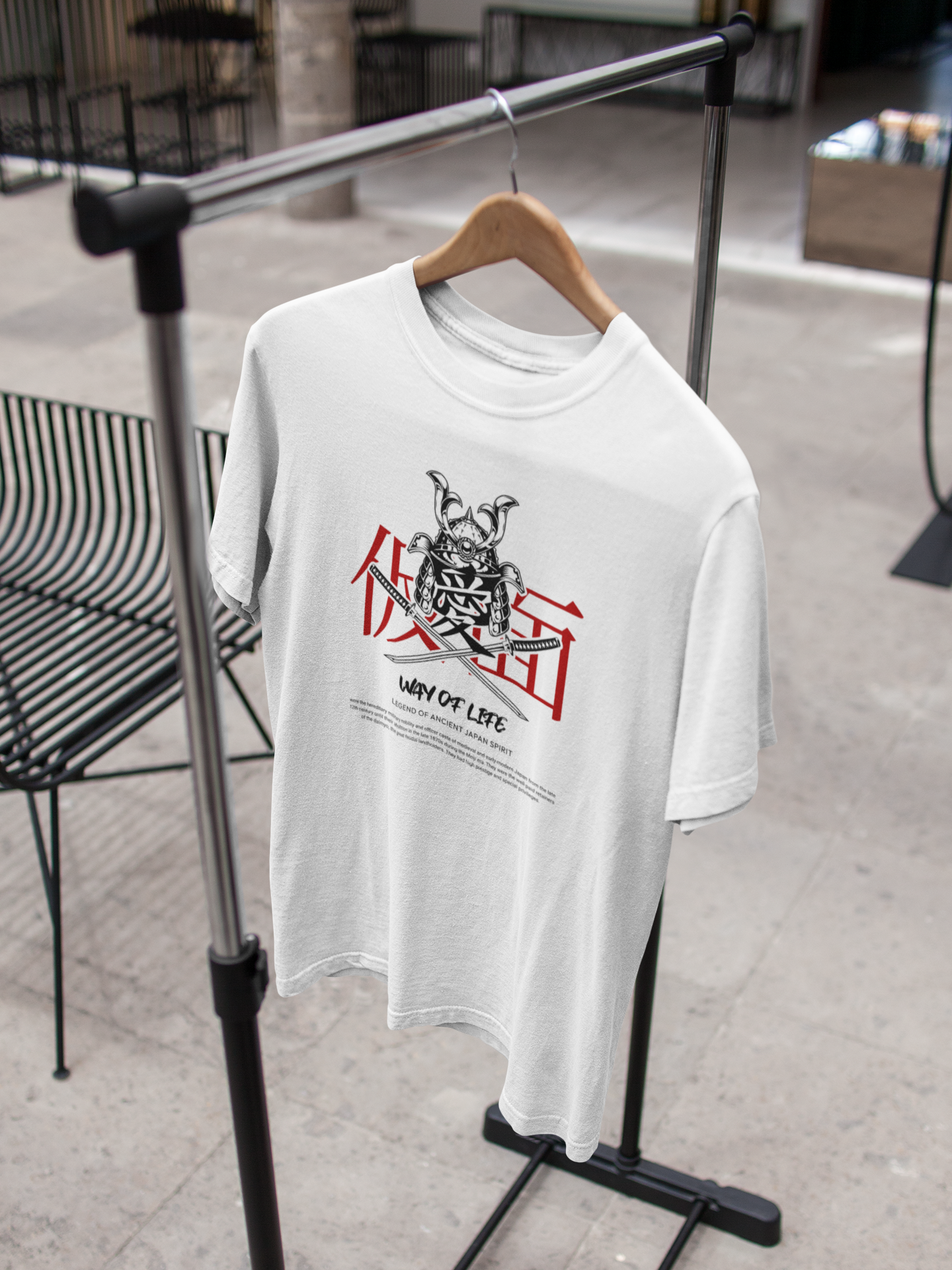 Way Of Live - Samurai - Unisex T-Shirt