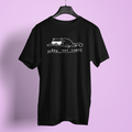 Nope Not Today Line Print - Unisex T-Shirt