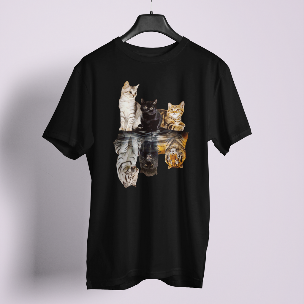 Underwater Cats Shadow - Unisex T-Shirt