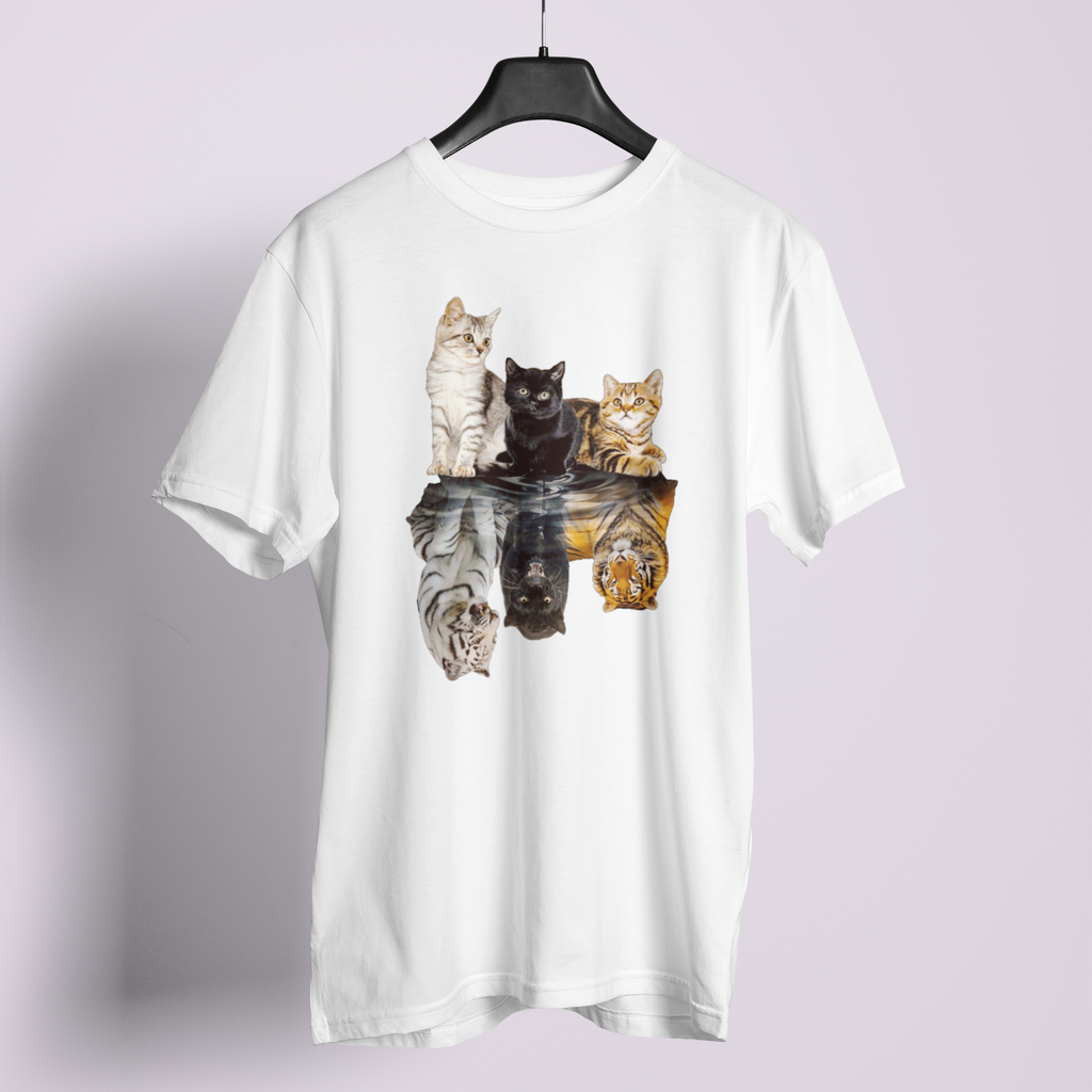 Underwater Cats Shadow - Unisex T-Shirt