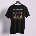 What A Beautiful World Hearts Like Cats - Unisex T-Shirt