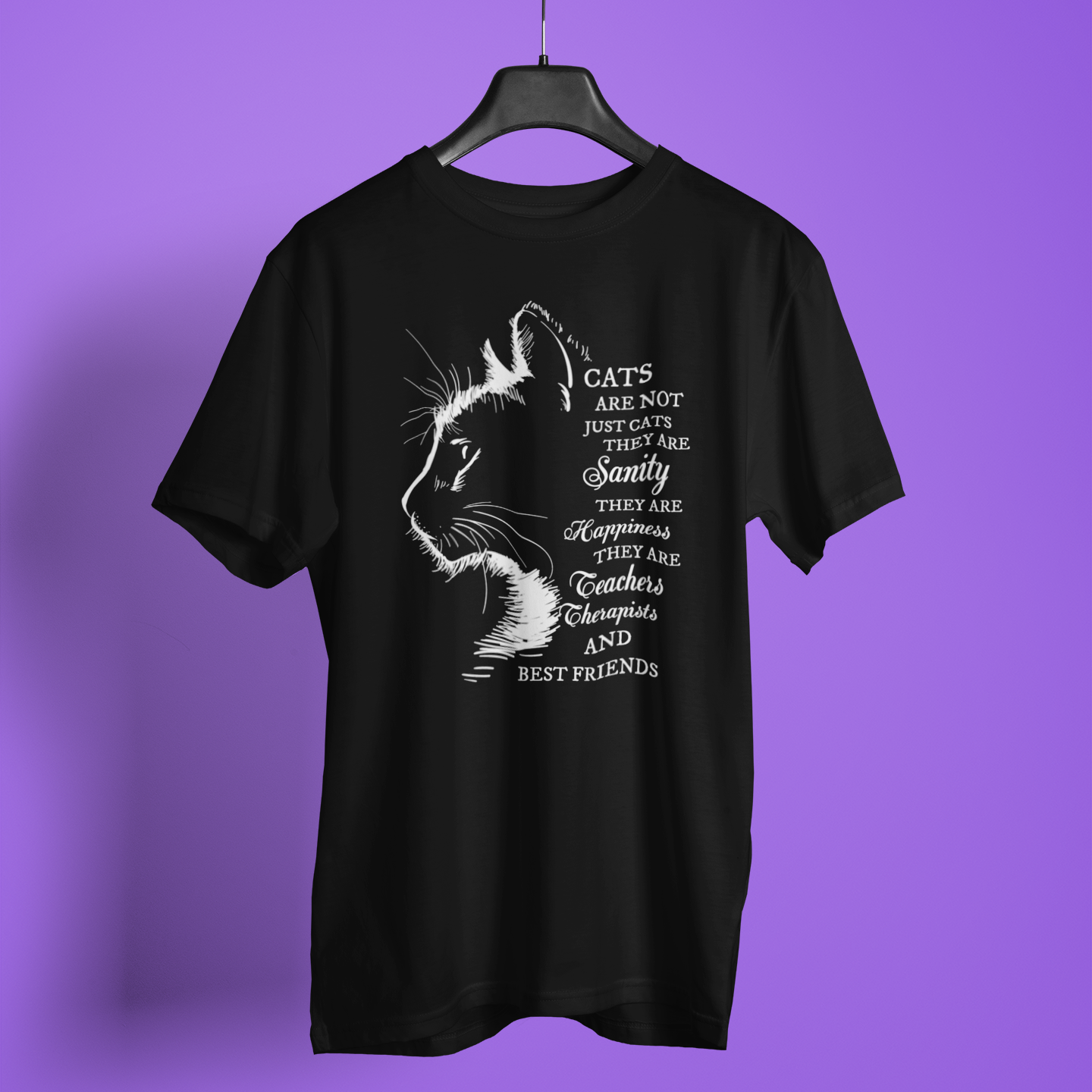 Cats Are Best Friends - Unisex T-Shirt