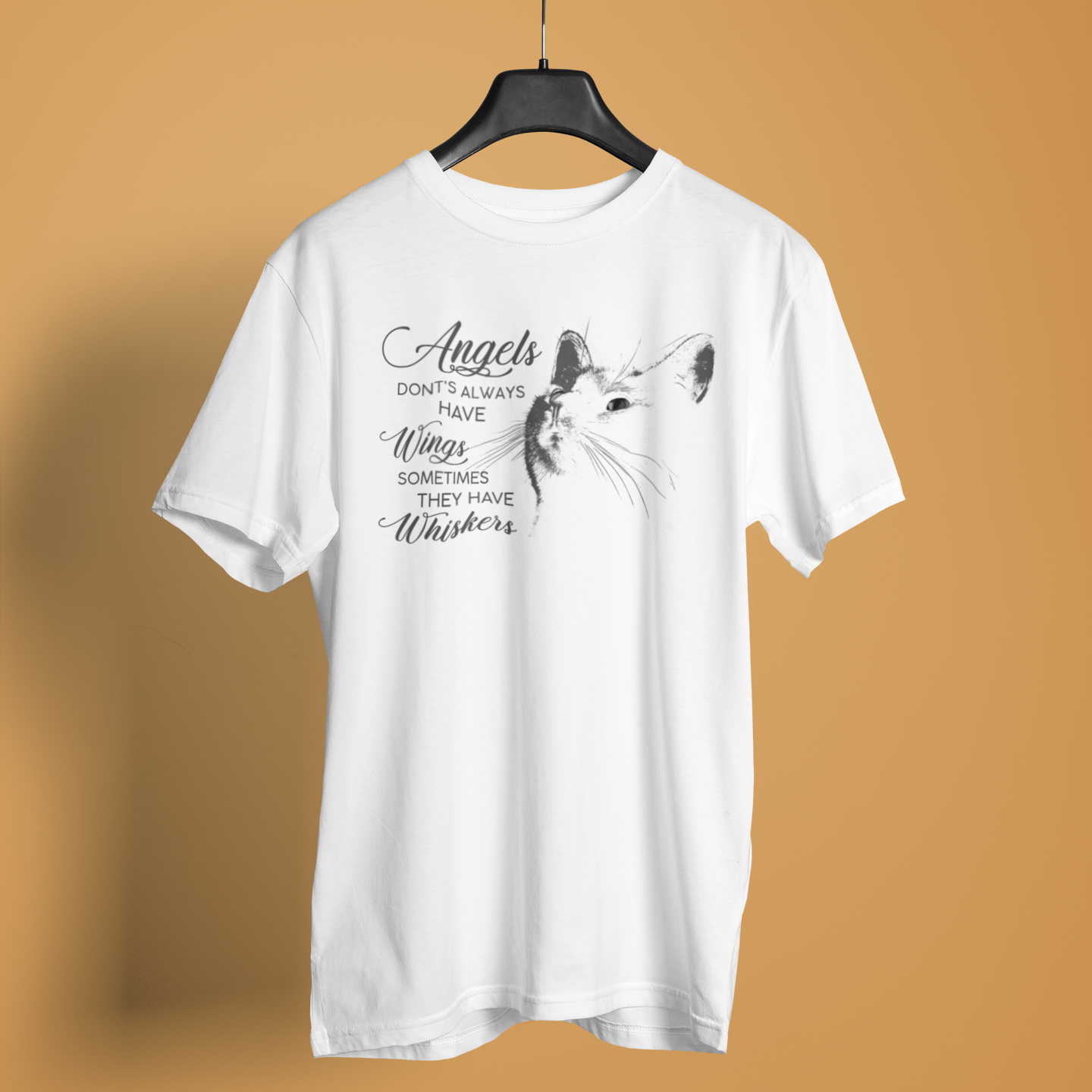 Cat Angel Tee - Unisex T-Shirt