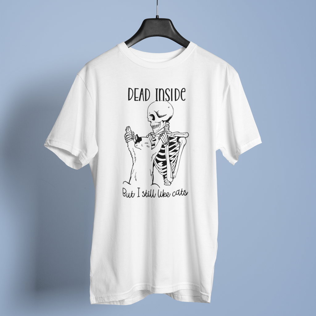 Dead Inside But I Still Like Cats - Unisex T-Shirt
