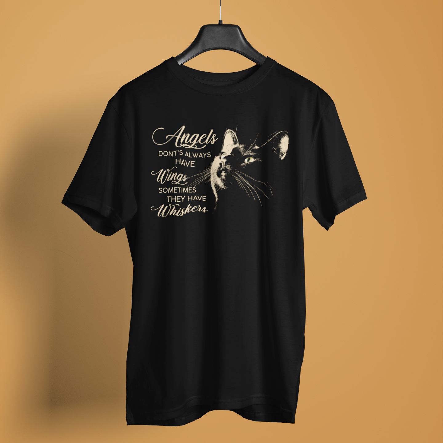 Cat Angel Tee - Unisex T-Shirt