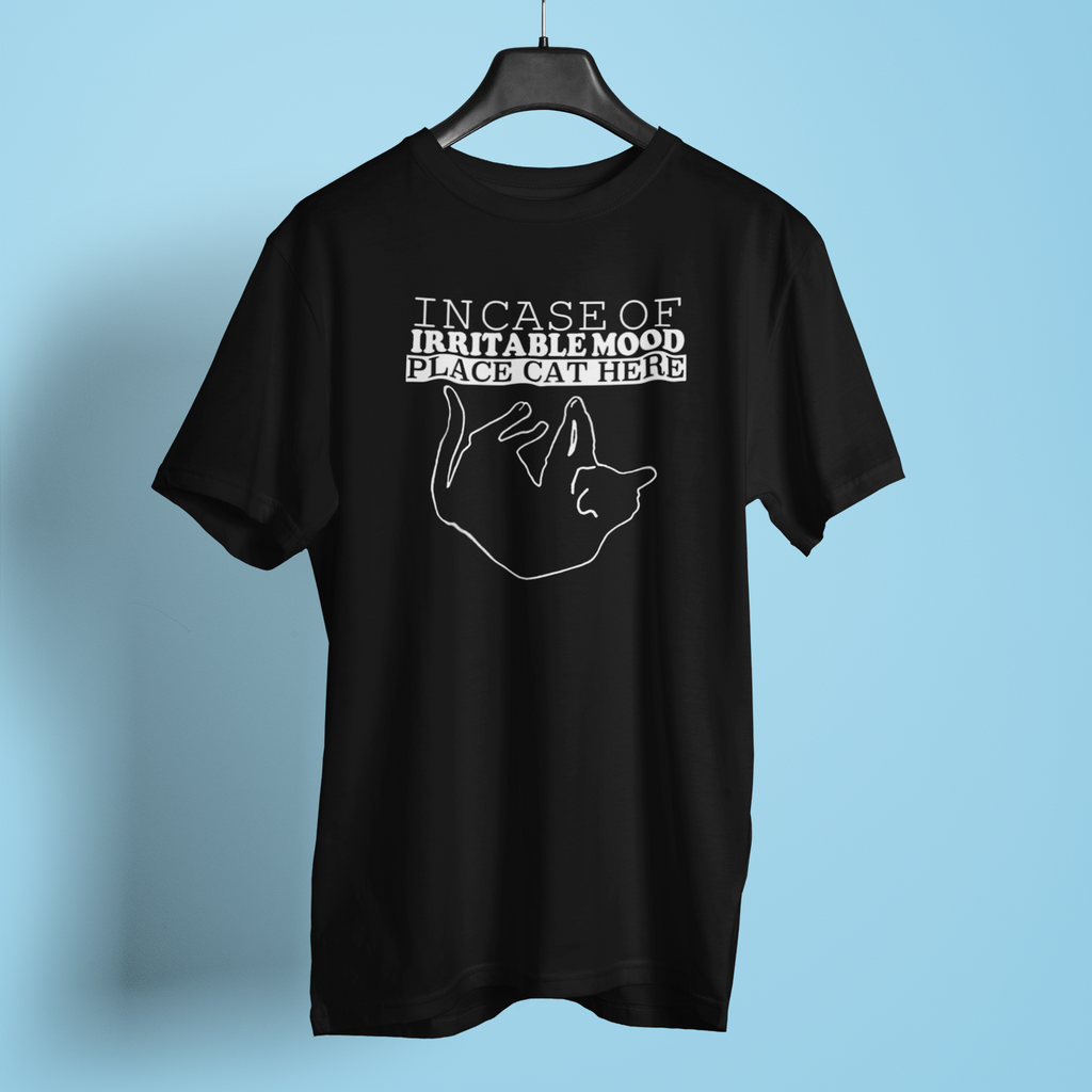 In Case Of Irritable Mood Place Cat Here - Unisex T-Shirt
