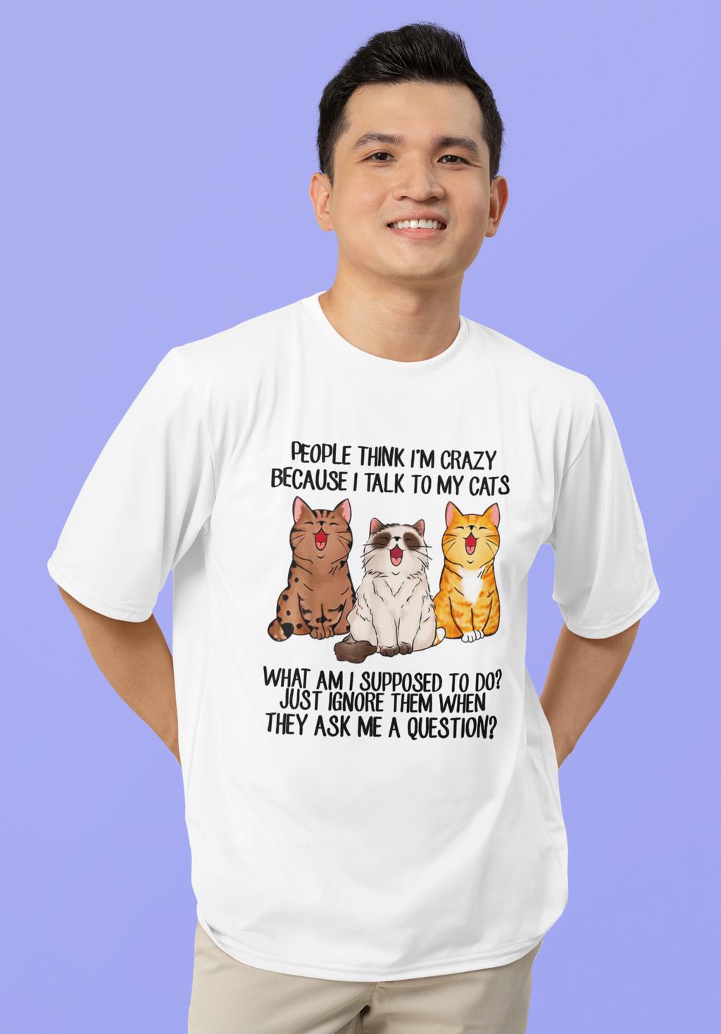 People Think I Am Crazy - Unisex T-Shirt