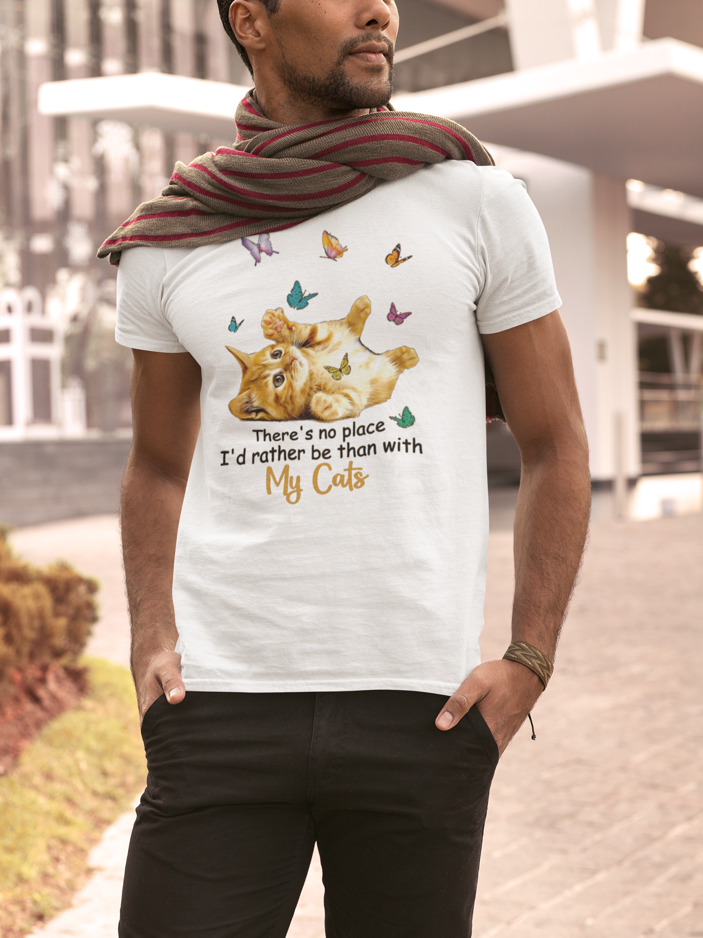 With My Cats - Unisex T-Shirt