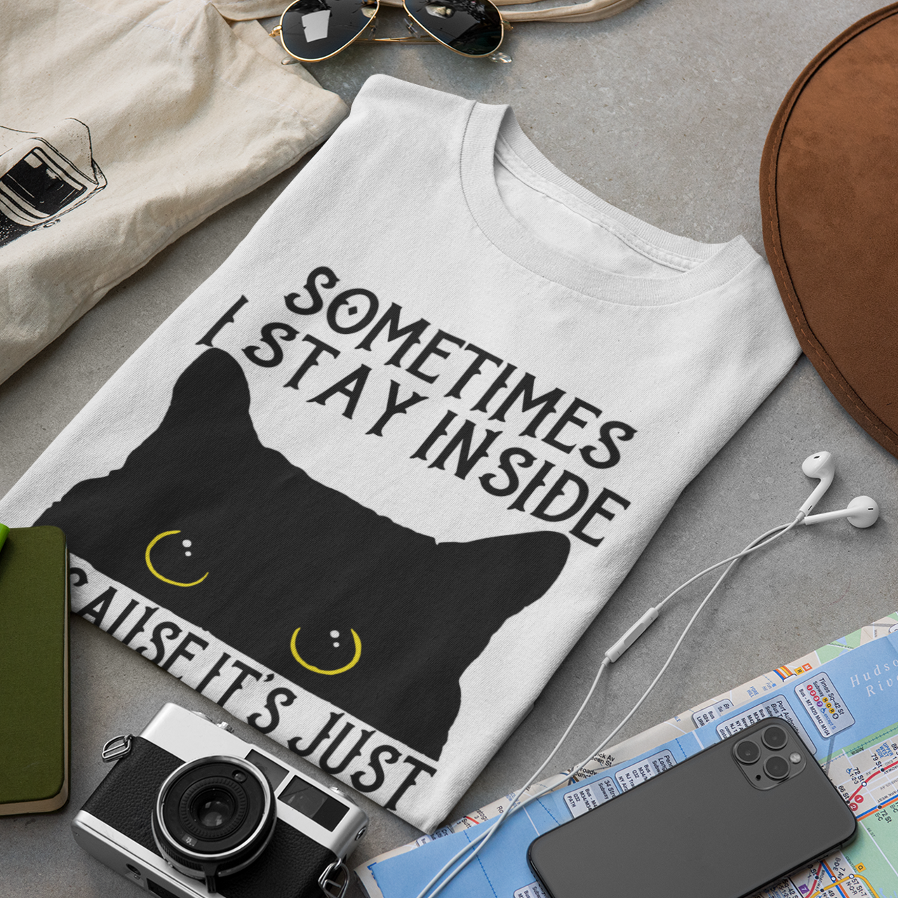 Sometimes I Stay Inside - Unisex T-Shirt