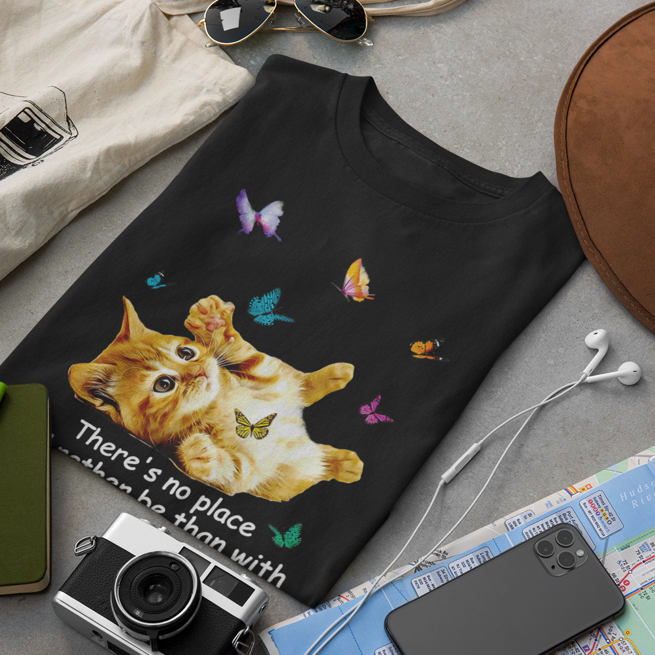 With My Cats - Unisex T-Shirt