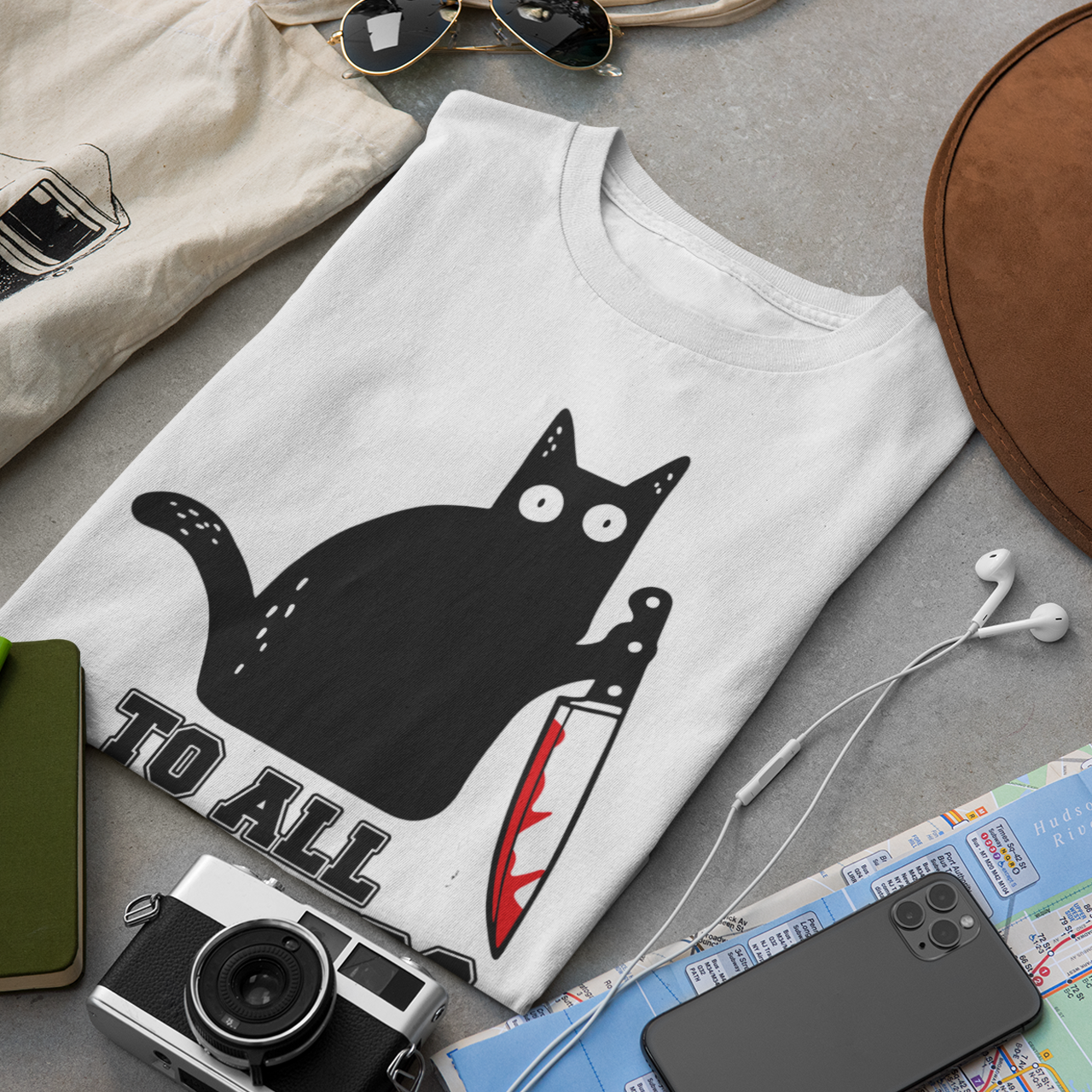 To All My Haters Fun Print - Unisex T-Shirt