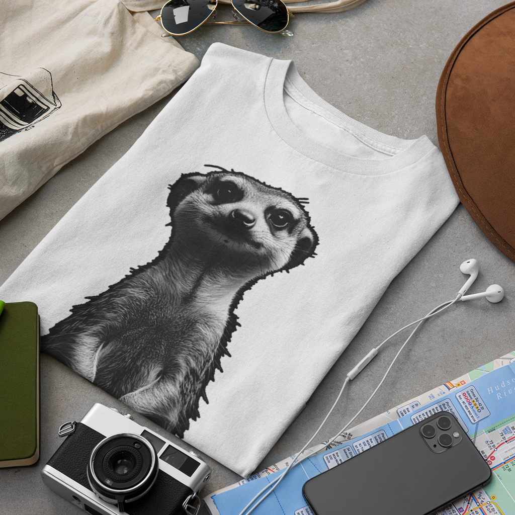 Curious Meerkat - Unisex T-Shirt