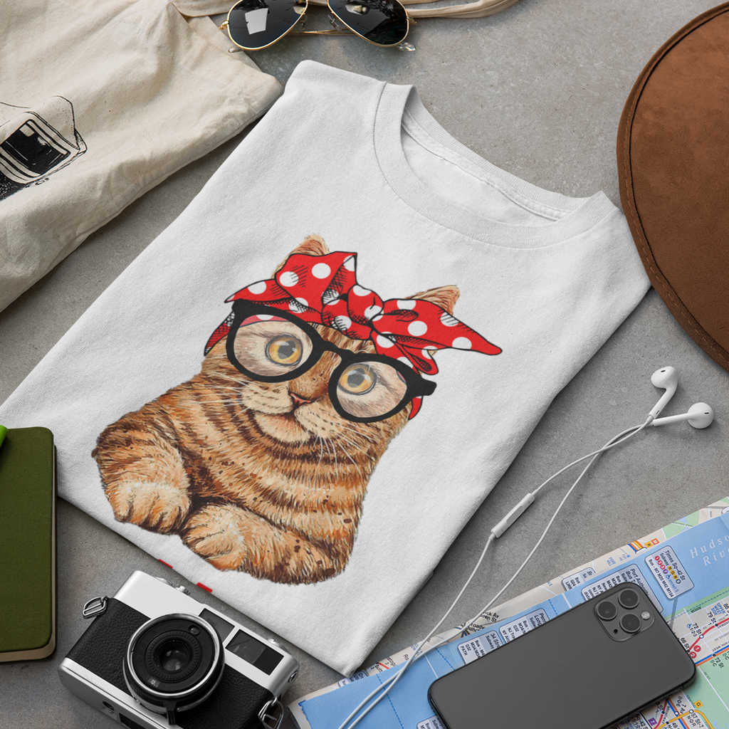 Cat Mom Fun Art Print - Unisex T-Shirt