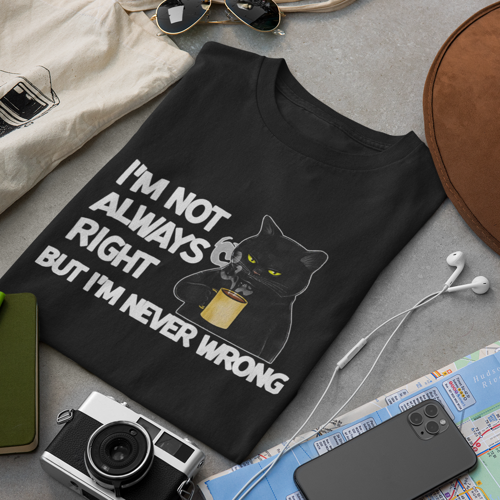 I Am Never Wrong - Unisex T-Shirt