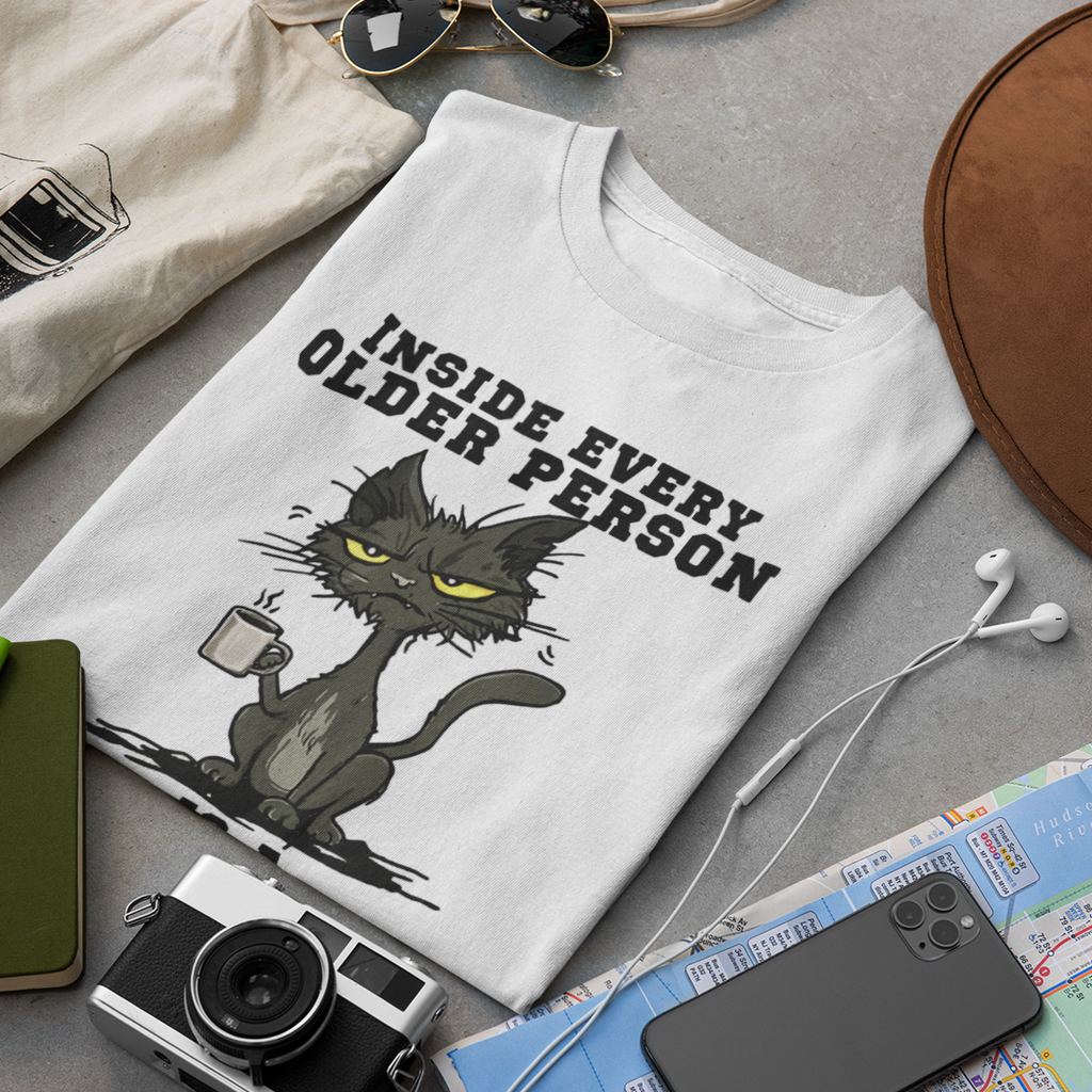 Inside Every Older Person Is A Younger Person - Unisex T-Shirt