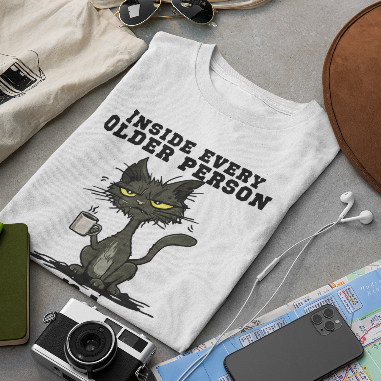 Inside Every Older Person Is A Younger Person - Unisex T-Shirt